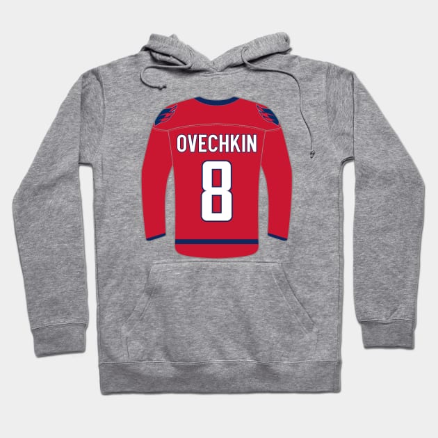 Washington Capitals - Alexander Ovechkin Hoodie by swiftscuba